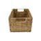 Medium Natural Woven Water Hyacinth Rectangle Basket by Ashland®